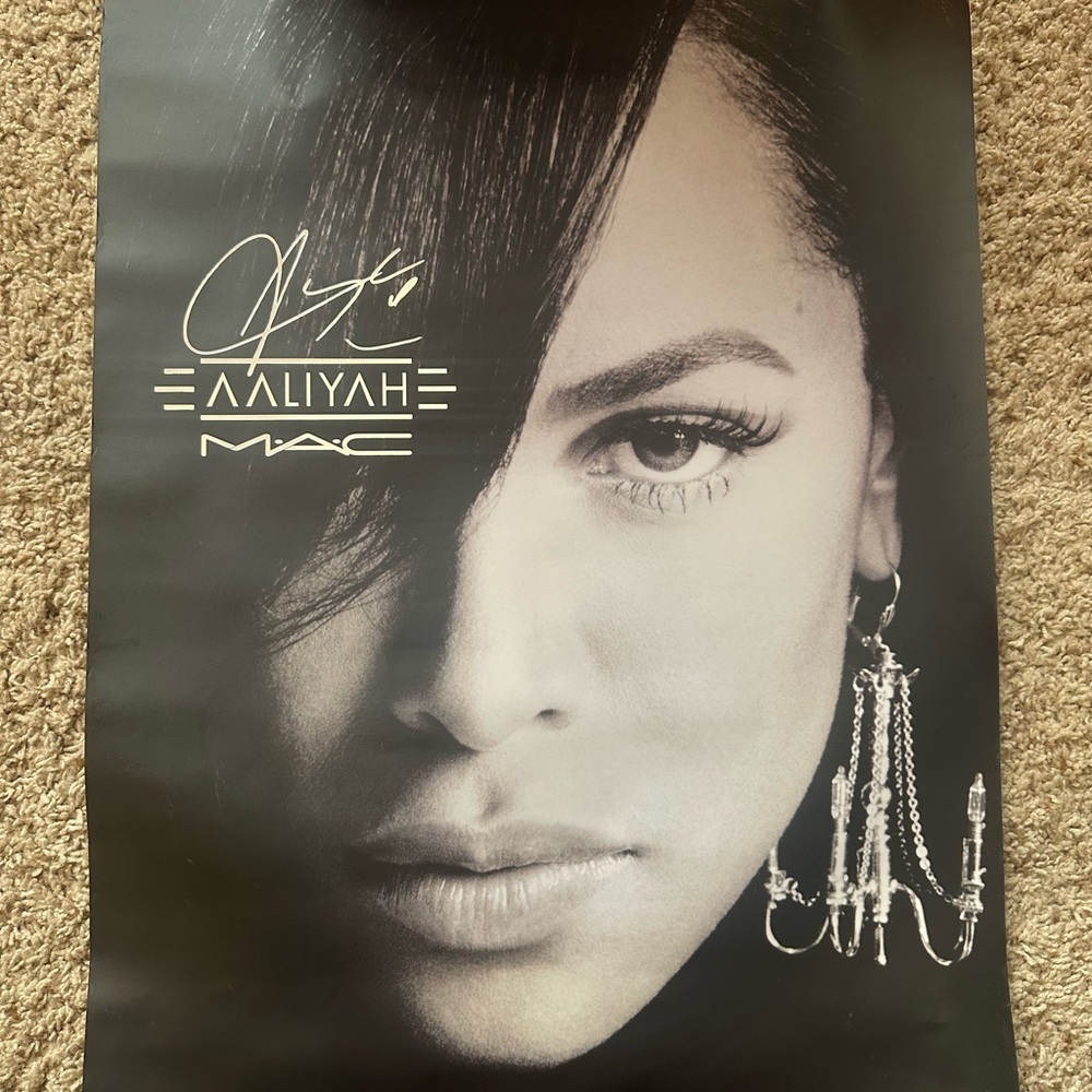 MAC x Aaliyah Poster